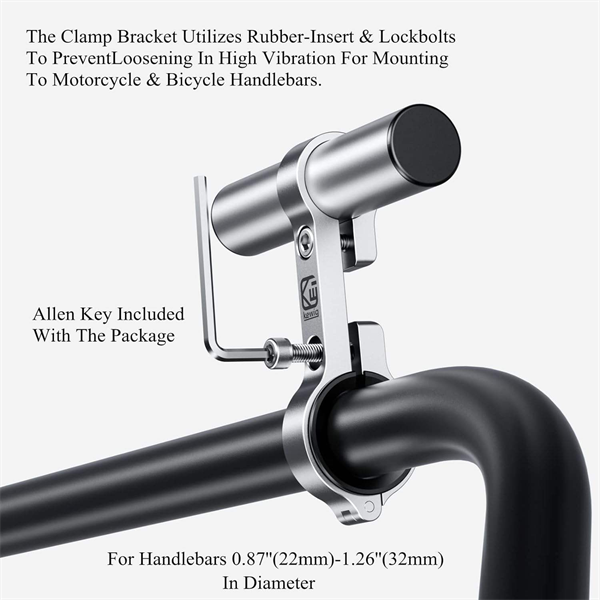 Single-mount Base Aluminum Handlebar Extenders for Bicycle Motorcycle Multifunctional Extender Crossbar Motorcycle Accessories
